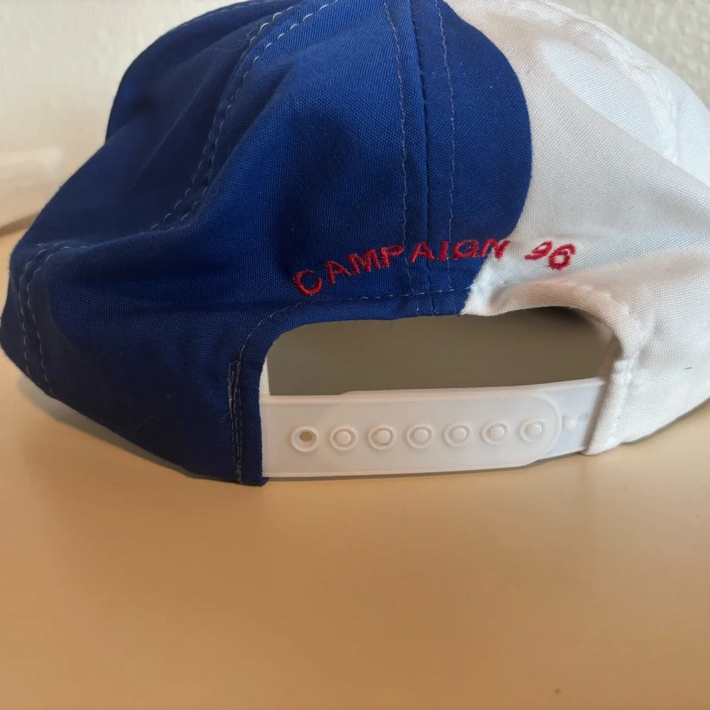 The White House Embroidered Trucker Hat - Red, White & Blue